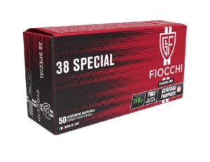 FIOCCHI .38 Special 158 grs FMJ 50rds
