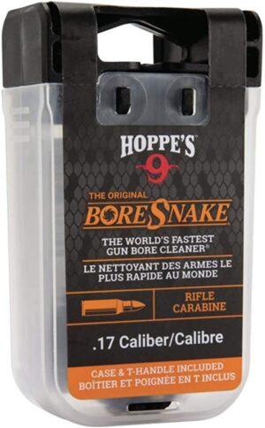 Hoppe's Cal.17 HMR BoreSnake-reinigingssysteem voor geweerlopen