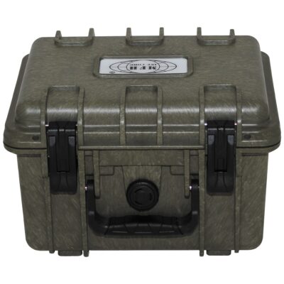 Wapen of munitie koffer waterproof, 26,7x23,9x17,6 cm, OD green