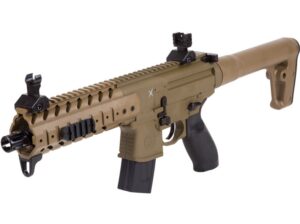 4,5mm / .177 CO2 air rifle Co2 SIG SAUER MPX FDE / TAN Diabolo CO2 88GR