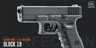 6mm Co2 Umarex Glock 19 Pistol airsoft