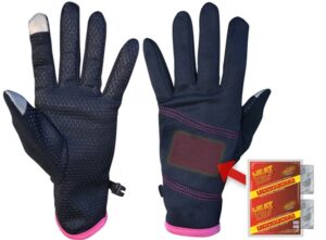Heat Factory verwarmde handschoenen Black voor vrouwen