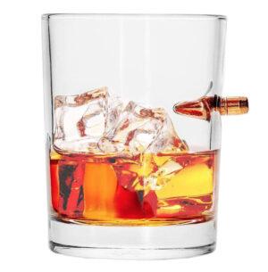LUCKY SHOT Bullet Whiskey Glass .308
